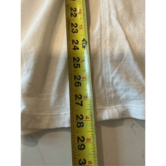 Lilly Pulitzer White Tunic Top Sz M Embroidered - Picture 9 of 9